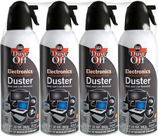 12 Pk Compressed Air Computer TV Gas Cans Duster 10 Oz Dust off Keyboard Laptop picture