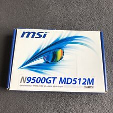 MSI N9500GT MD512M Geforce 9500GT DDR2 512MB Video Card - NIB picture
