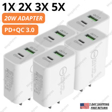 New 20W Fast Charger Block For iPhone 15 14 13 12 11 Pro Max USB-C Power Adapter picture