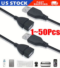 High-Speed USB-USB Extension Cable lot USB2.0 Adapter Extender Cord Male/Female  picture