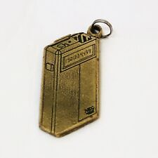 Vintage 1980s Brass NEC Pager Key Fob Chain 2