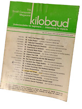VINTAGE kilobaud Issue 17 MAGAZINE MAY 1978 RARE COLLECTIBLE UOS picture