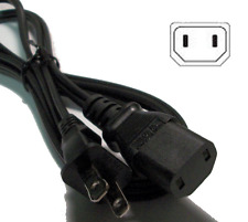 6 ft. Longwell - P Type SVT 2- Prong to 2 Female AC Power Cord 10a 300V VW-1 picture