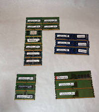 Lot of 18 Misc Desktop/Laptop RAM Modules, DDR3, DDR4 picture