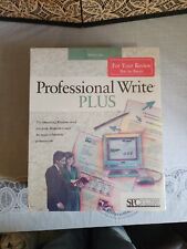 Microsoft Windows Professional Write Plus Disk Word Processor 1991 Advance Copy picture