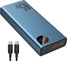 Power Bank, 65W 20000mAh Laptop Portable Charger, Fast Charging USB C 4-Port ... picture