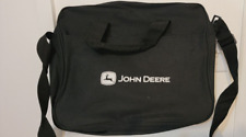 Black John Deere Laptop bag with White Logo w/Shoulder Strap & Inside Pocket picture