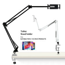 Phone Tablet Mount Holder Stand 360° Rotating Foldable Desk Bed Cradle For 4-13