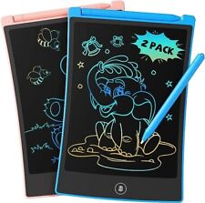 2Pcs LCD Writing Tablet with 4 Stylus, 8.5in Erasable Doodle Board FAST Shipping picture