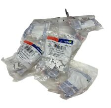 LEVITON 41084-BW Quickport Snap-In Blank Module (LOT OF 8 BAGS) **SALE** picture