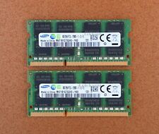 Samsung16GB 8GBX2 Laptop Ram 2Rx8 PC3L-12800S SO-DIMM Memory Modules picture