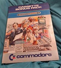 Commodore 64 C64 Computer Cassette Bonus Pack C-64150 Complete Vtg 1983 SEALED picture