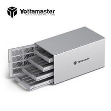 Yottamaster 4 Bay TypeC Hard Drive Enclosure External For 2.5