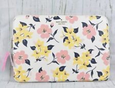 New Kate Spade Lily Blooms Print Universal Laptop Sleeve K7274 $110 picture