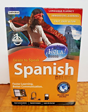 LEARN TO SPEAK SPANISH Deluxe Software New in Box by Individual SW picture