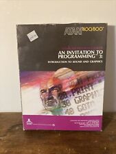 Atari 400 800 An Invitation to Programming 3: Introduction to Sound and Graphics picture