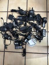 Random Lot Of 21 Laptop Chargers- Dell, HP, Asus, Apple, Lenovo, Toshiba. picture