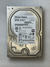 Used Western Digital 8TB DC HC320  SATA 6Gb/s 7200RPM HUS728T8TALE6L4 3.5