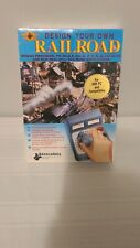 Design Your Own Railroad Abracadata NIB Floppy Disk Simulation Factory Sealed picture