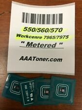 4 x Toner Chip (1521 - METERED) for Xerox 550, 560, 570 WC 7965, 7975 Refill picture
