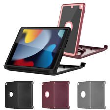 For iPad 9th 8th 7th Gen 10.2 Case Tough Shockproof Stand Cover Screen Protector picture