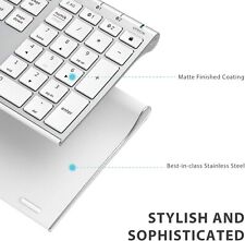Bluetooth Keyboard, iClever DK03 Wireless Keyboard Multi-Device Keyboard for Mac picture