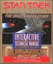 Star Trek Next Generation Technical Manual MAC CD guided tour explore starfleet picture