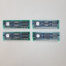 512k SIMM SIPP Set of 4 Memory Module 6 Chip Vintage E77755 picture
