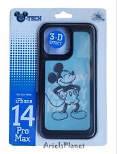 DISNEY PARKS Mickey Mouse Retro Happy 3-D Effect IPHONE 14 Pro Max Cover picture