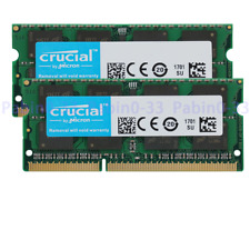 Crucial 8GB KIT 2X 4GB DDR3 1333MHz PC3 10600S Laptop 204Pin SODIMM Memory  RAM picture