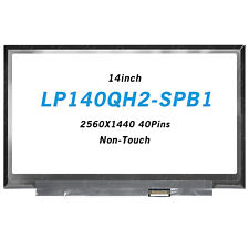 LP140QH2 SPB1 FRU 00NY664 40Pins Non-Touch WQHD IPS LED LCD Screen Panel Display picture