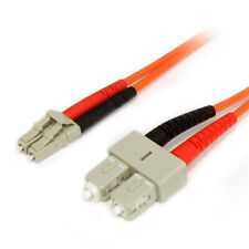 StarTech FIBLCSC2 Duplex Fiber Patch Cable 2m LC SC Multimode 62.5/125 Orange picture
