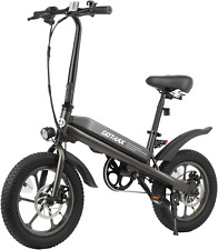 Folding Electric Bike for Adults/Teens 13+ - 16X3.0 Fat Tire, 750W Motor, Max Ra picture