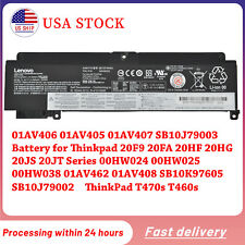 Genuine 00HW024 00HW025 Battery for Lenovo ThinkPad T460s T470s 01AV405 01AV406 picture