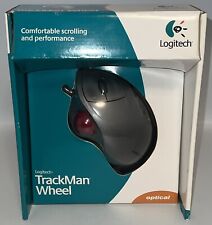 Logitech Trackman Wired Wheel Trackball Mouse - Tested & Cleaned - READ DESC picture