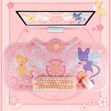 Anime Card Captor Sakura Cos Mouse Pad Cute Pink PC Desk Mat Table Pad Girl Gift picture