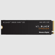 WD BLACK 4TB SN850X NVMe SSD - WDS400T2X0E - Brand New - Factory Sealed Box picture