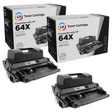 LD 2PK CC364X 64X HY Black Laser Toner Cartridge for HP LaserJet P4015tn P4515tn picture