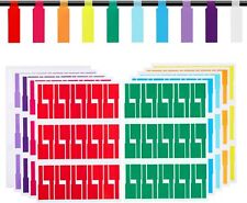 300 Cable Labels Premium Waterproof Cord Labels in 10 Color for Cable Management picture