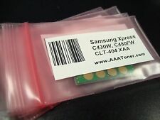 4 Toner Chip for Samsung C430W, C480FW, 432, 433, 482, 483 (CLT-404) Refill picture