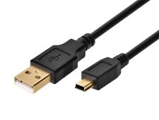 Monoprice USB-A to Mini-B Cable - 5-Pin, 28/28AWG, Black, 10ft picture