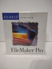 Vintage 1995 Claris FileMaker Pro for Macintosh Computer Sealed picture