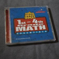 NEW/SEALED VTG. SCHOOL HOUSE ROCK 1ST - 4TH GRADE MATH ESSENTIALS WIN / MAC CD picture