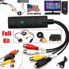 Easycap USB 2.0 Audio Video VHS to DVD Converter Scart RCA Cable Capture Card US picture