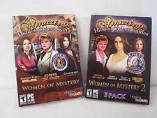 LOT OF 2 DVD ROM AMAZING HIDDEN OBJECT GAMES CHALLENGING PUZZLES AND MYSTERIES  picture