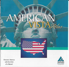 AMERICAN VISTA ATLAS Vintage 1995 Macintosh Apple MAC picture