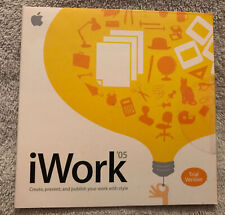 Vintage iWork 05 Trial Installation Disc. 2005 Apple Computer, Inc. Sealed. NOS. picture