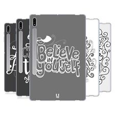 HEAD CASE DESIGNS HAND DRAWN TYPOGRAPHY SOFT GEL CASE FOR SAMSUNG TABLETS 1 picture