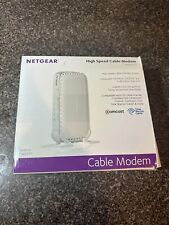 NETGEAR CMD31T White DOCSIS 3.0 High Speed Cable Modem with box picture