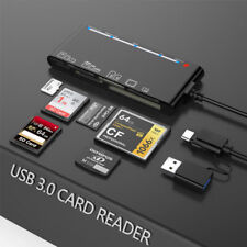 Micro SD SDXC CF SDHC 7-IN-1 USB 3.0 Memory Card Reader High-Speed Adapter picture